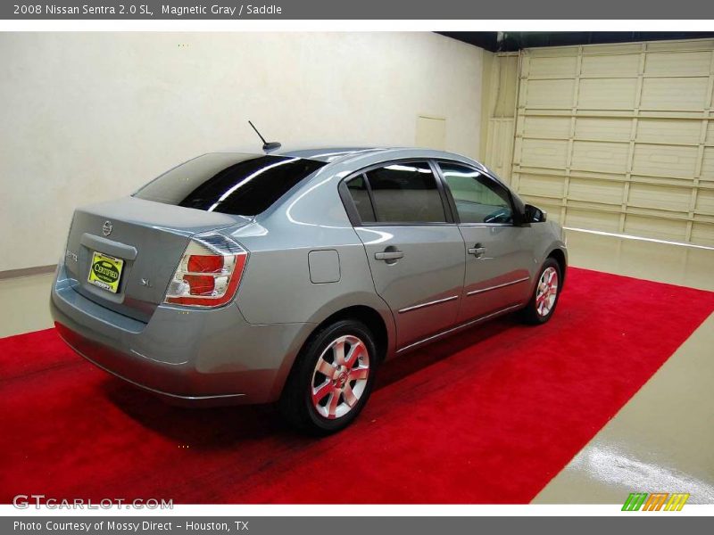 Magnetic Gray / Saddle 2008 Nissan Sentra 2.0 SL