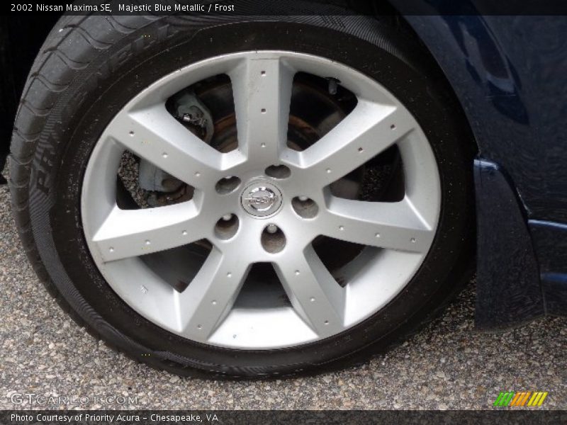 Majestic Blue Metallic / Frost 2002 Nissan Maxima SE