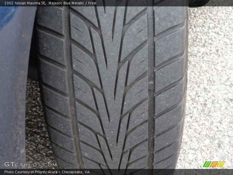 Majestic Blue Metallic / Frost 2002 Nissan Maxima SE