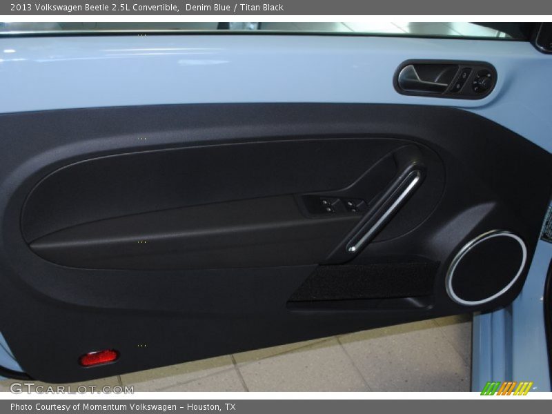 Denim Blue / Titan Black 2013 Volkswagen Beetle 2.5L Convertible