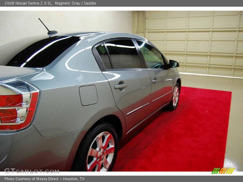 Magnetic Gray / Saddle 2008 Nissan Sentra 2.0 SL