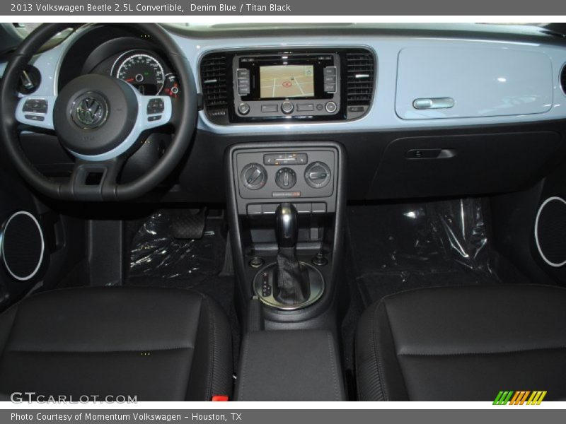 Denim Blue / Titan Black 2013 Volkswagen Beetle 2.5L Convertible