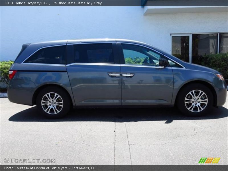 Polished Metal Metallic / Gray 2011 Honda Odyssey EX-L