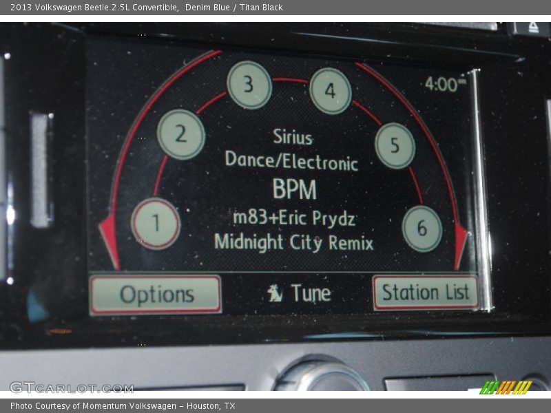 Denim Blue / Titan Black 2013 Volkswagen Beetle 2.5L Convertible