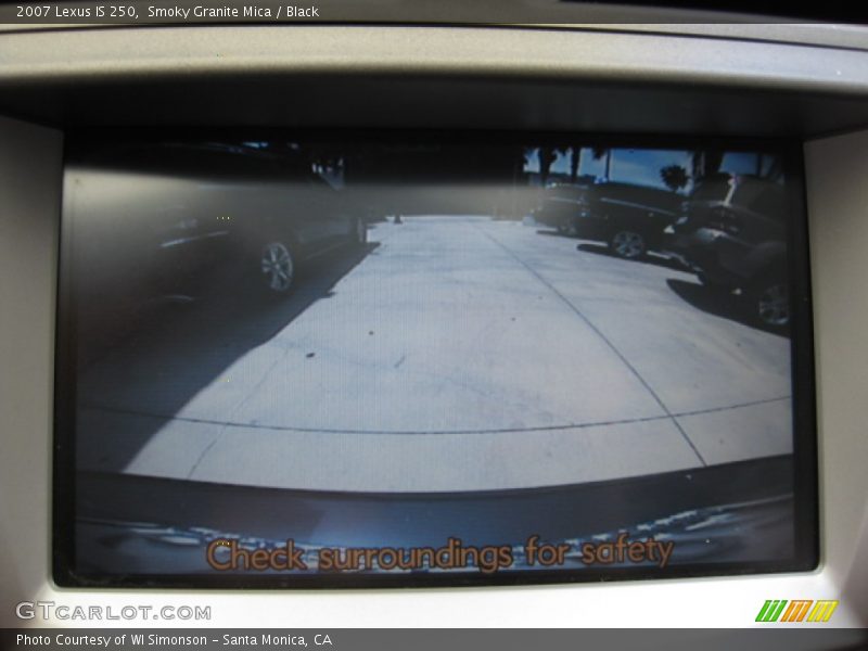 Smoky Granite Mica / Black 2007 Lexus IS 250