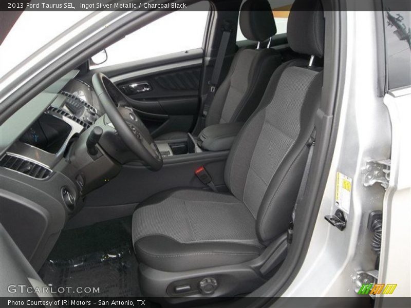 Ingot Silver Metallic / Charcoal Black 2013 Ford Taurus SEL