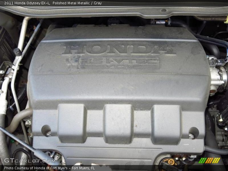 Polished Metal Metallic / Gray 2011 Honda Odyssey EX-L