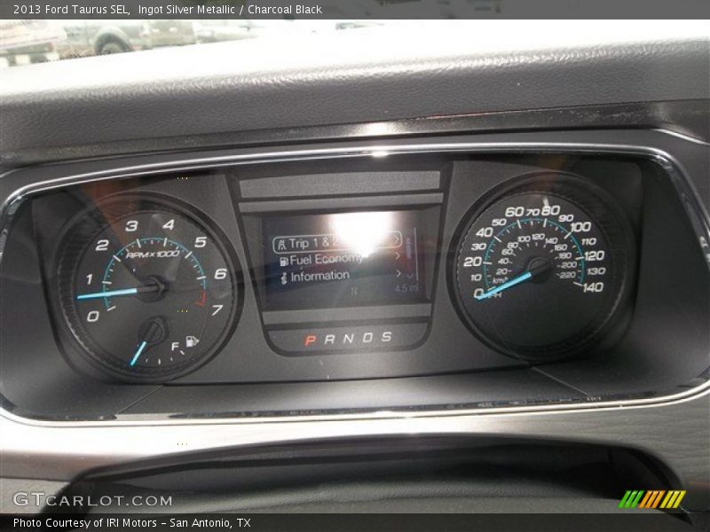 Ingot Silver Metallic / Charcoal Black 2013 Ford Taurus SEL