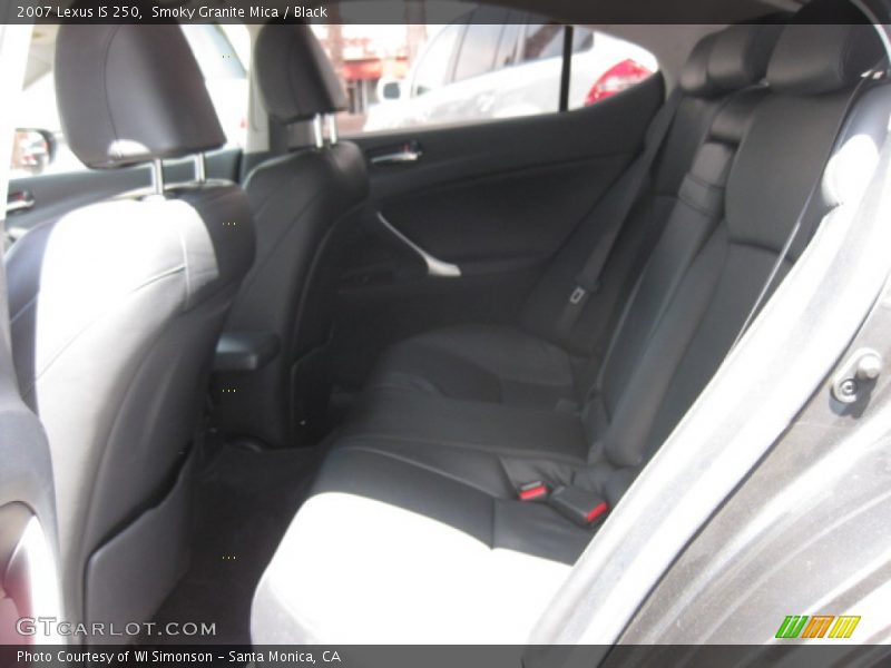 Smoky Granite Mica / Black 2007 Lexus IS 250