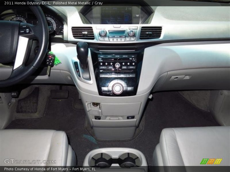 Polished Metal Metallic / Gray 2011 Honda Odyssey EX-L