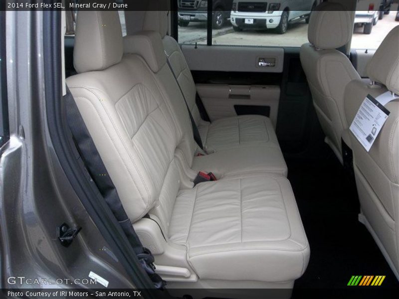 Rear Seat of 2014 Flex SEL