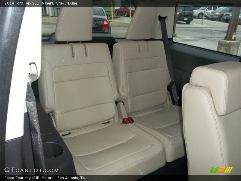 Rear Seat of 2014 Flex SEL