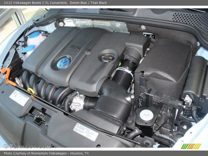 Denim Blue / Titan Black 2013 Volkswagen Beetle 2.5L Convertible