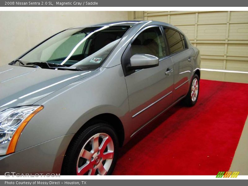 Magnetic Gray / Saddle 2008 Nissan Sentra 2.0 SL