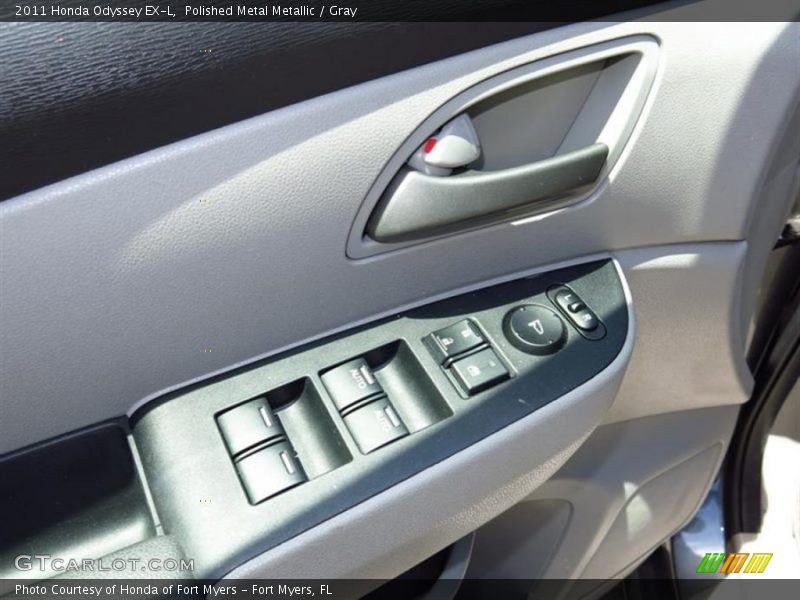 Polished Metal Metallic / Gray 2011 Honda Odyssey EX-L