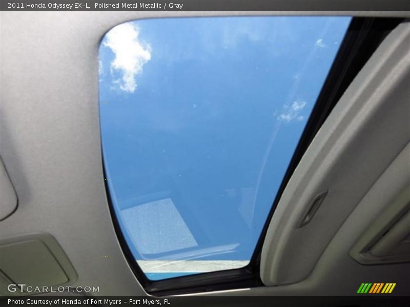 Polished Metal Metallic / Gray 2011 Honda Odyssey EX-L