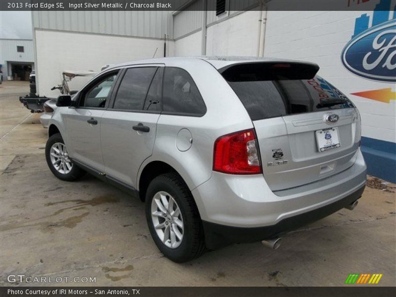 Ingot Silver Metallic / Charcoal Black 2013 Ford Edge SE