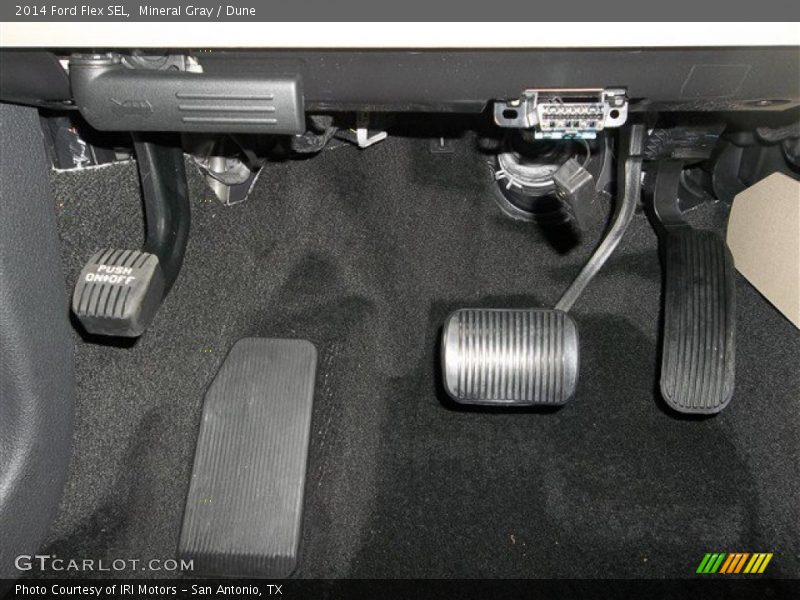 Mineral Gray / Dune 2014 Ford Flex SEL