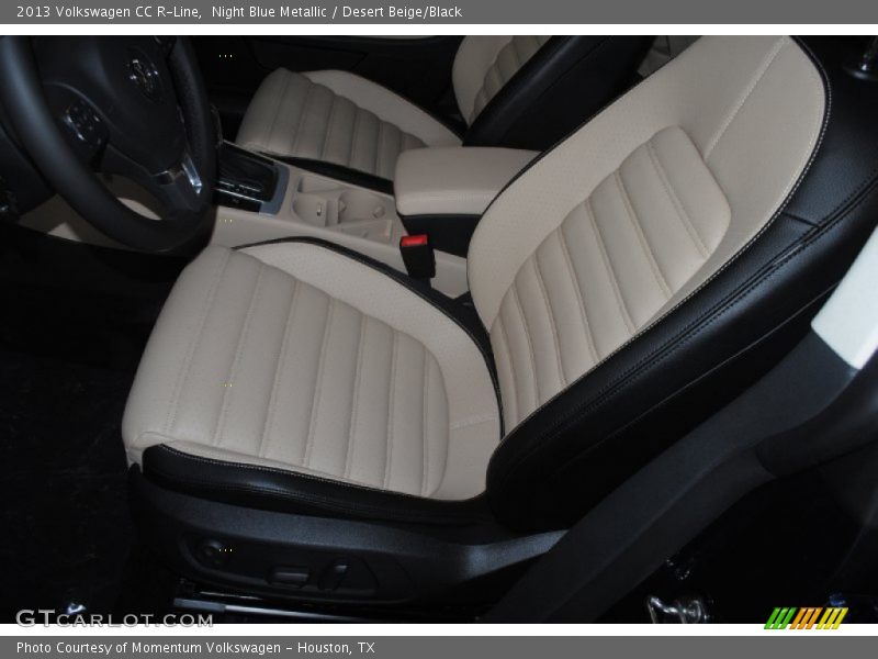 Night Blue Metallic / Desert Beige/Black 2013 Volkswagen CC R-Line