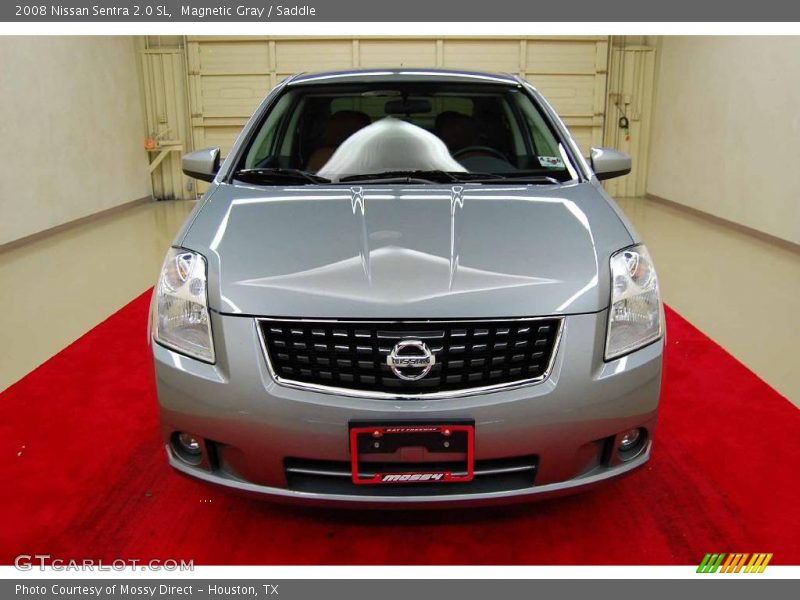 Magnetic Gray / Saddle 2008 Nissan Sentra 2.0 SL