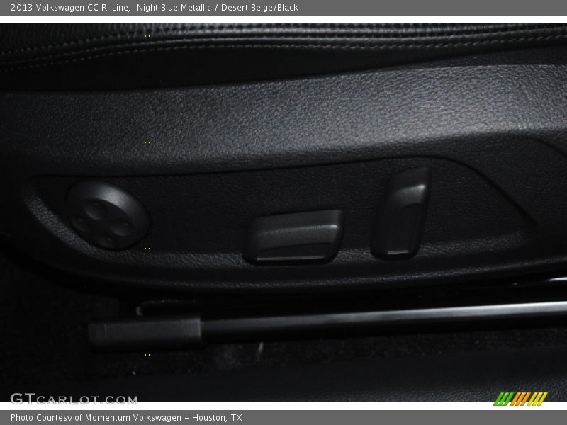 Night Blue Metallic / Desert Beige/Black 2013 Volkswagen CC R-Line