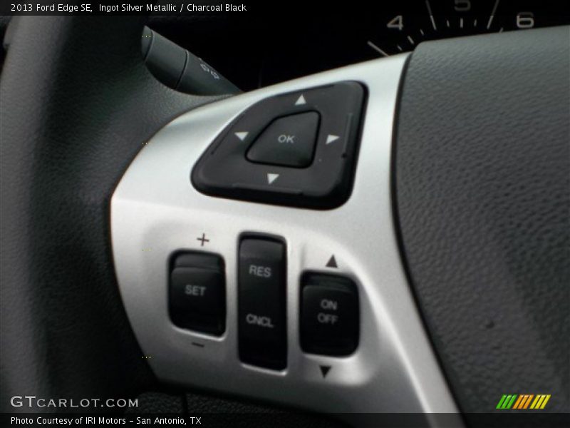 Ingot Silver Metallic / Charcoal Black 2013 Ford Edge SE