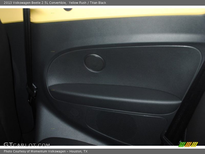 Yellow Rush / Titan Black 2013 Volkswagen Beetle 2.5L Convertible