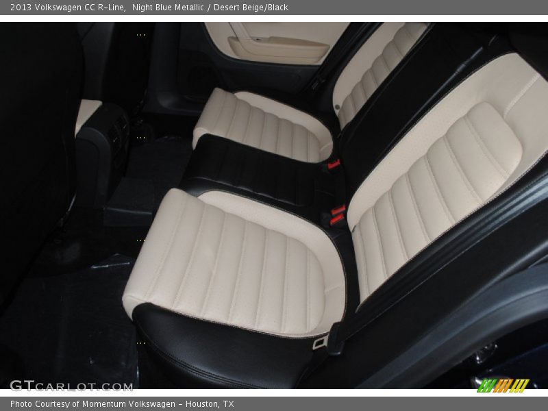 Night Blue Metallic / Desert Beige/Black 2013 Volkswagen CC R-Line
