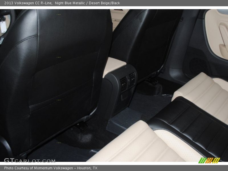 Night Blue Metallic / Desert Beige/Black 2013 Volkswagen CC R-Line