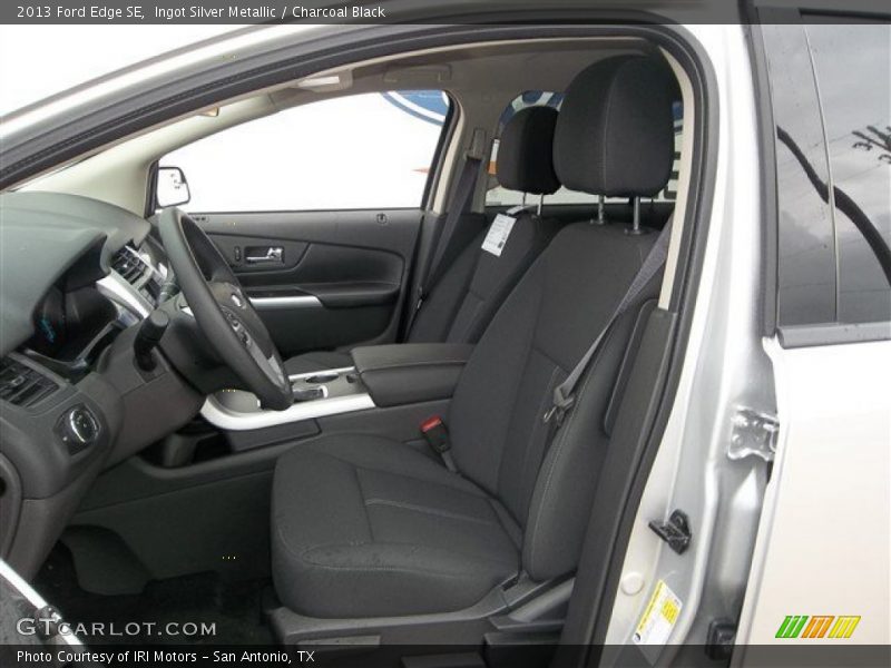 Ingot Silver Metallic / Charcoal Black 2013 Ford Edge SE