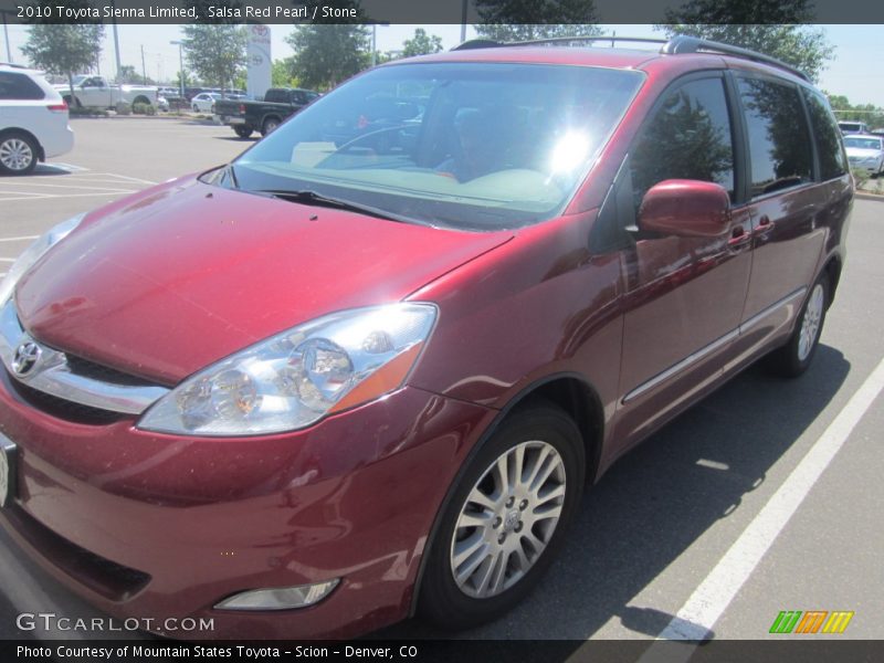 Salsa Red Pearl / Stone 2010 Toyota Sienna Limited