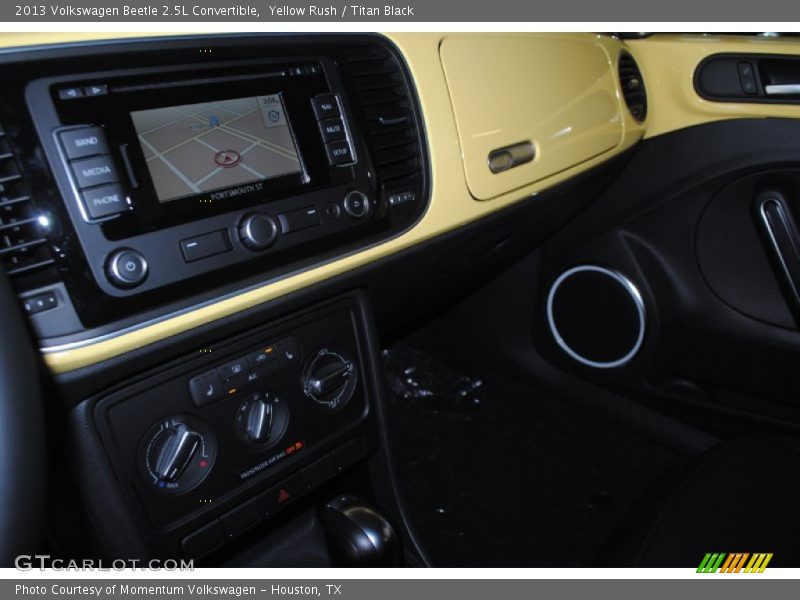 Yellow Rush / Titan Black 2013 Volkswagen Beetle 2.5L Convertible