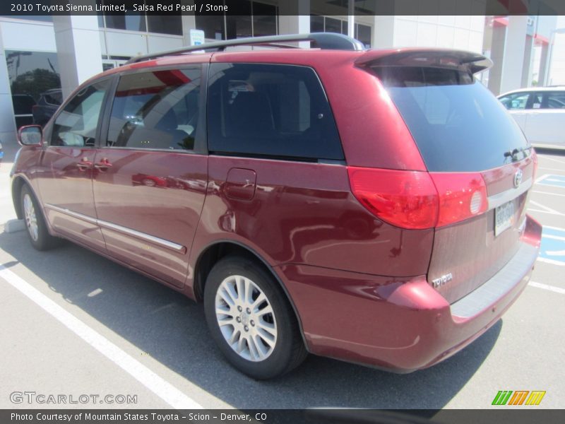 Salsa Red Pearl / Stone 2010 Toyota Sienna Limited