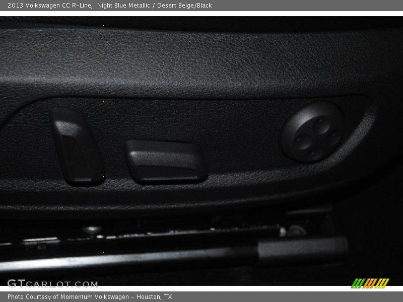 Night Blue Metallic / Desert Beige/Black 2013 Volkswagen CC R-Line
