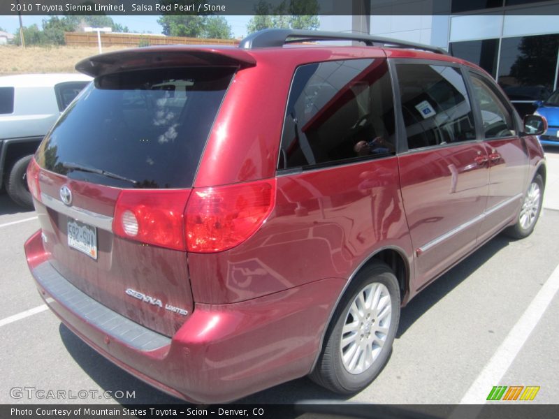 Salsa Red Pearl / Stone 2010 Toyota Sienna Limited