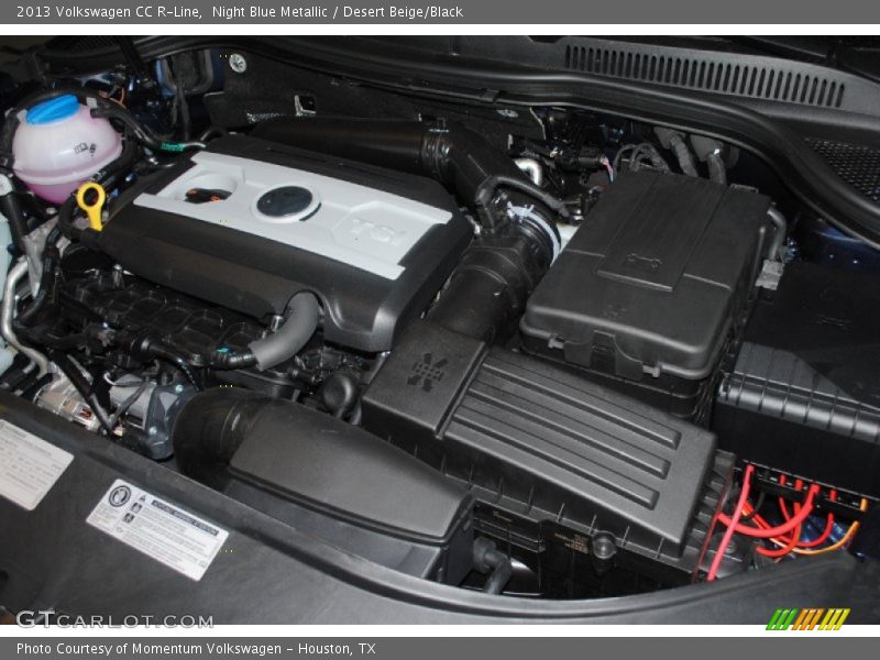 Night Blue Metallic / Desert Beige/Black 2013 Volkswagen CC R-Line