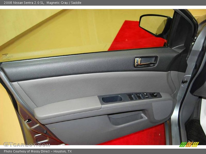 Magnetic Gray / Saddle 2008 Nissan Sentra 2.0 SL
