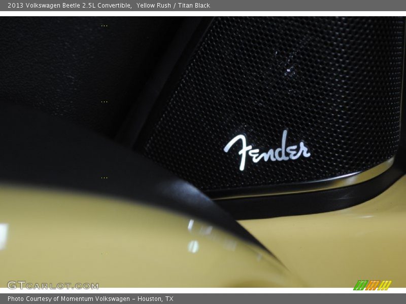 Yellow Rush / Titan Black 2013 Volkswagen Beetle 2.5L Convertible