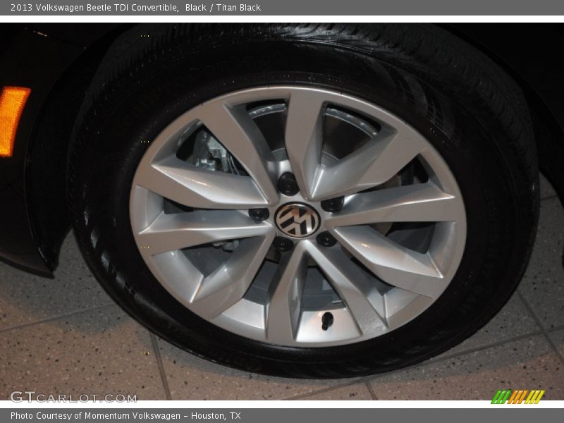 Black / Titan Black 2013 Volkswagen Beetle TDI Convertible