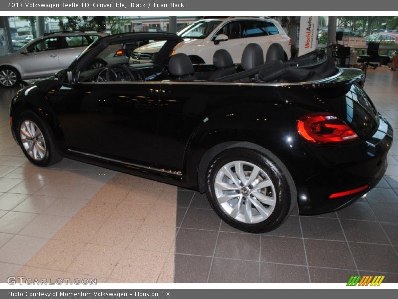 Black / Titan Black 2013 Volkswagen Beetle TDI Convertible