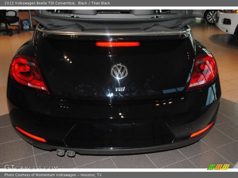 Black / Titan Black 2013 Volkswagen Beetle TDI Convertible