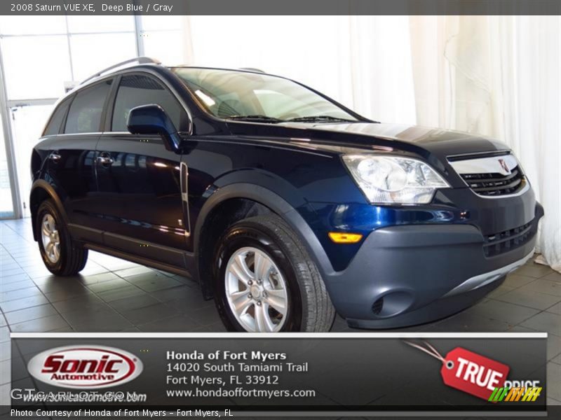 Deep Blue / Gray 2008 Saturn VUE XE