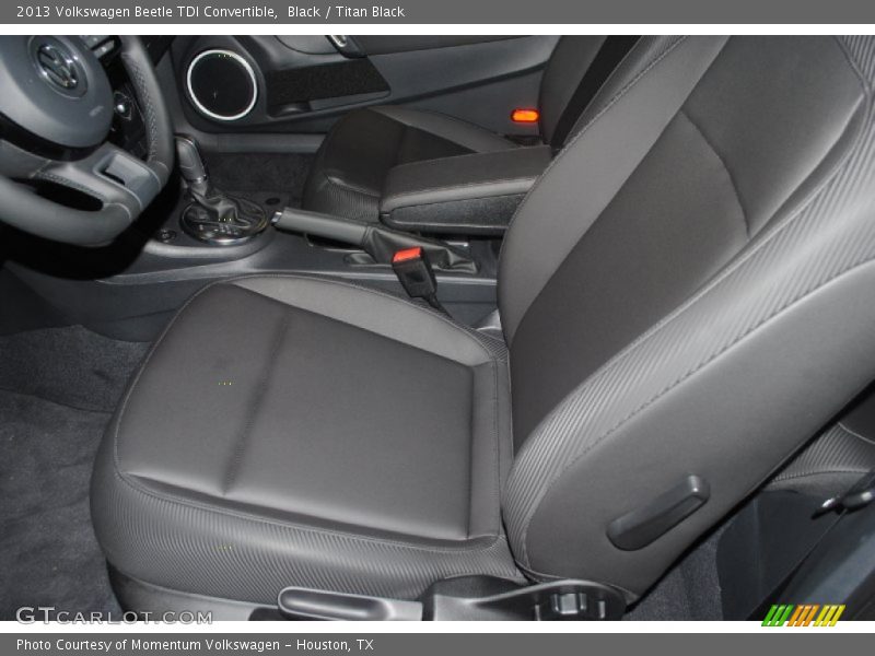 Black / Titan Black 2013 Volkswagen Beetle TDI Convertible