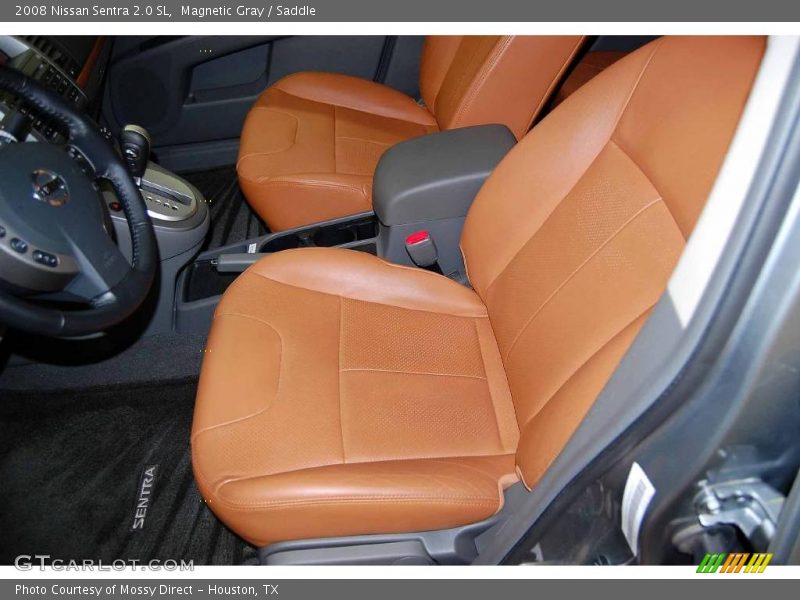 Magnetic Gray / Saddle 2008 Nissan Sentra 2.0 SL