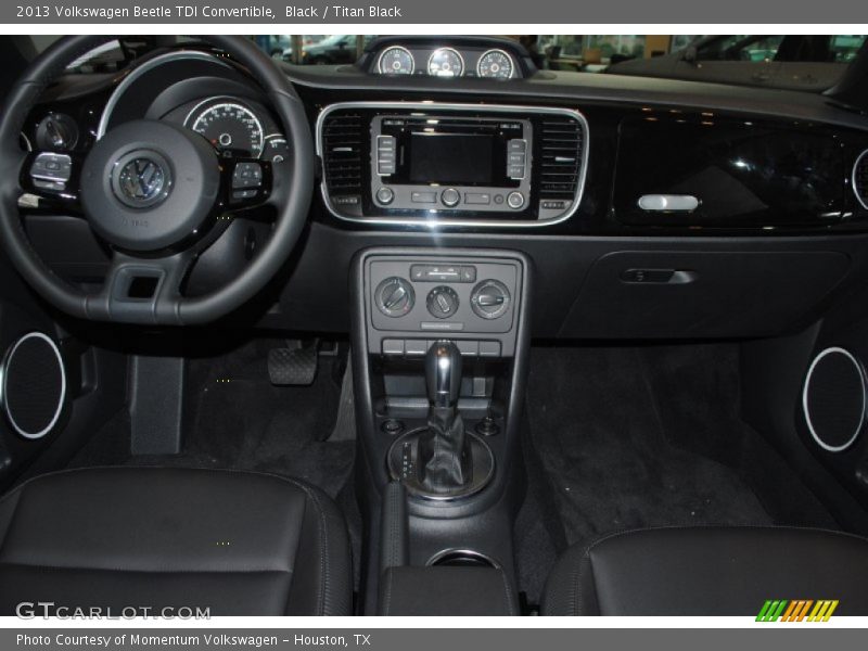 Black / Titan Black 2013 Volkswagen Beetle TDI Convertible