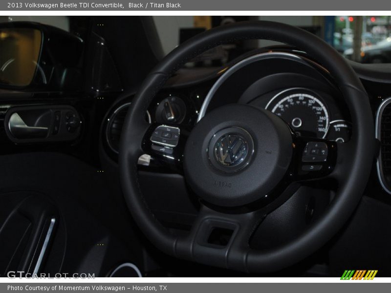 Black / Titan Black 2013 Volkswagen Beetle TDI Convertible