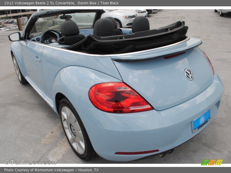 Denim Blue / Titan Black 2013 Volkswagen Beetle 2.5L Convertible