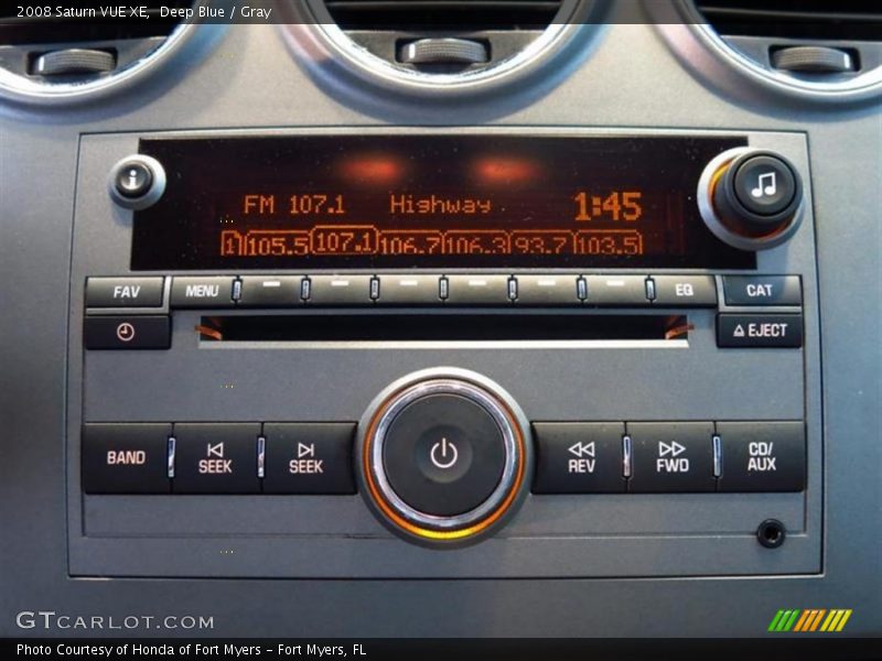 Deep Blue / Gray 2008 Saturn VUE XE