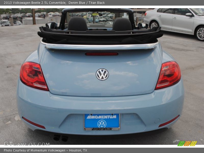 Denim Blue / Titan Black 2013 Volkswagen Beetle 2.5L Convertible