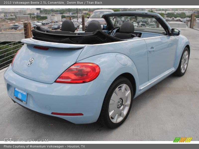 Denim Blue / Titan Black 2013 Volkswagen Beetle 2.5L Convertible